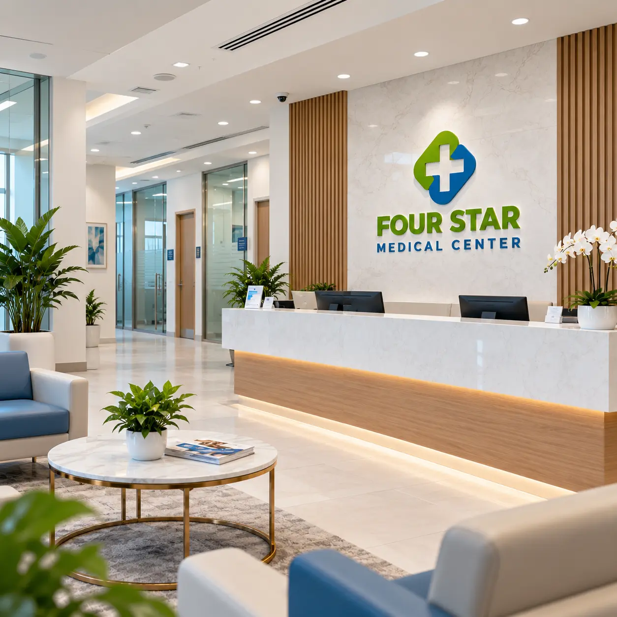 Inside Four Star Medical Center, Ajman